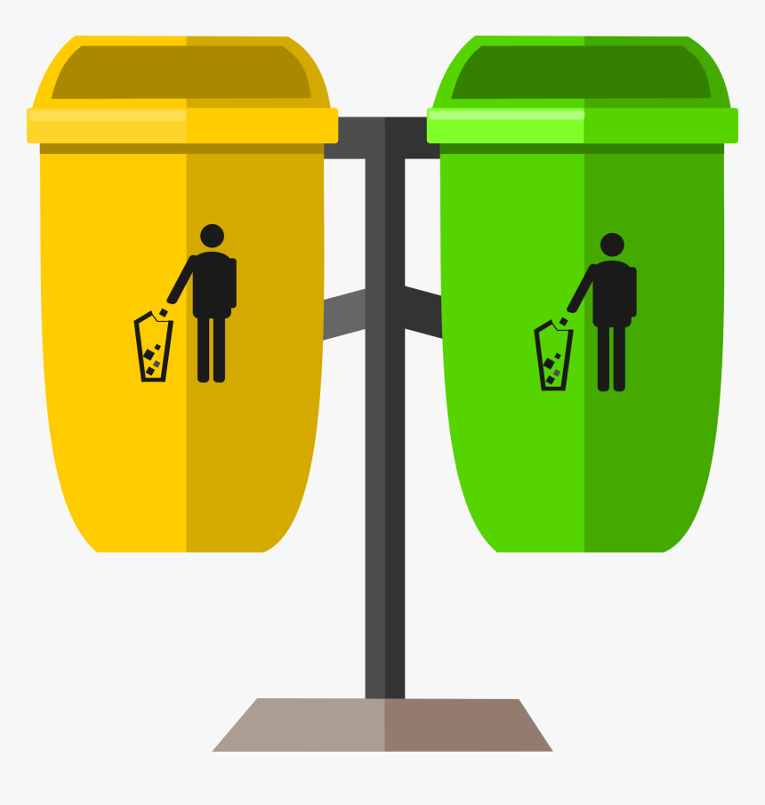 Clipart Trash Can Pertaining To Trash Can Clipart - ถัง ขยะ การ์ตูน Png, Transparent Png