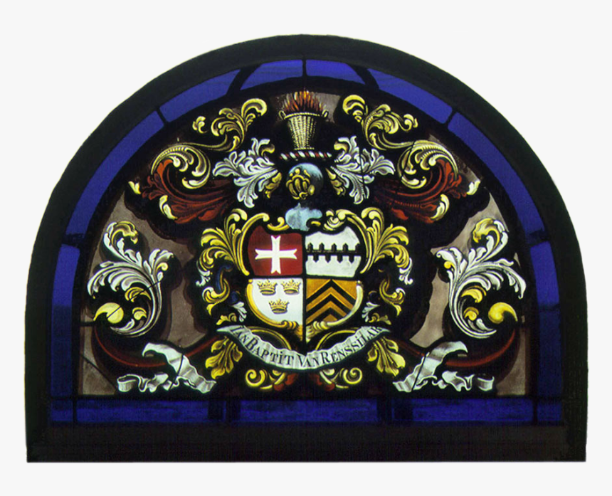 Rensselaer Stained Glass Round - Round Stained Glass Window Png, Transparent Png