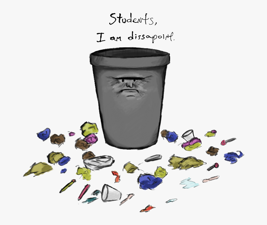 Throwing Trash In The Floor, HD Png Download