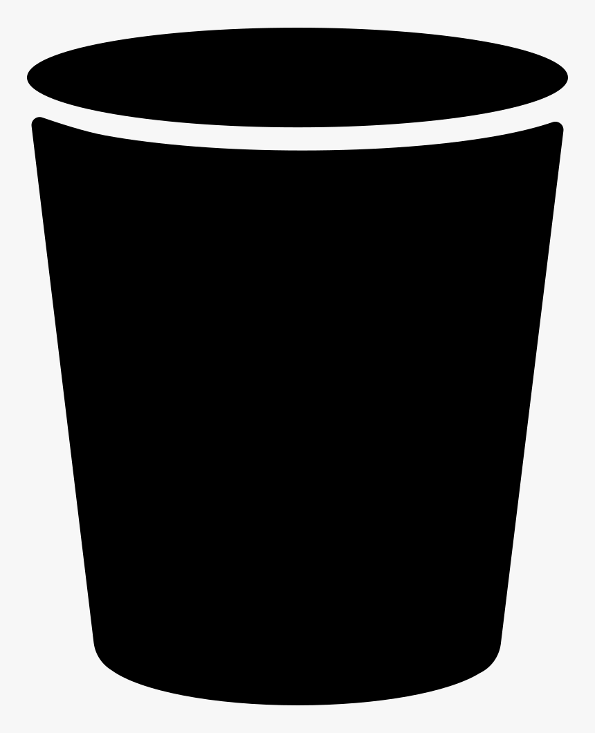 Wiping Trash Can - Icono Cubeta Png, Transparent Png