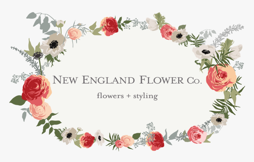 New England Flower Co Logo - Garden Roses, HD Png Download