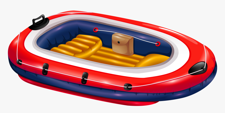Inflatable Boat Png Clip Art - Inflatable Boat Png, Transparent Png