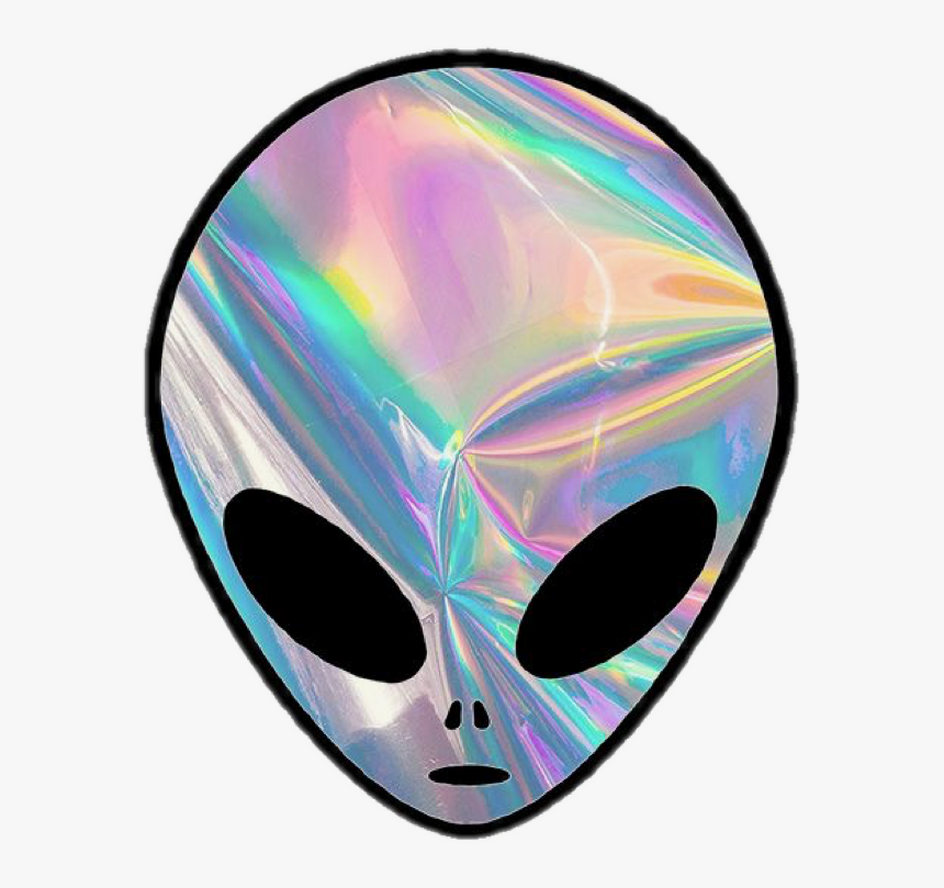 Holo Bigeyes Art Interesting - Alien I Don T Believe In Humans, HD Png Download