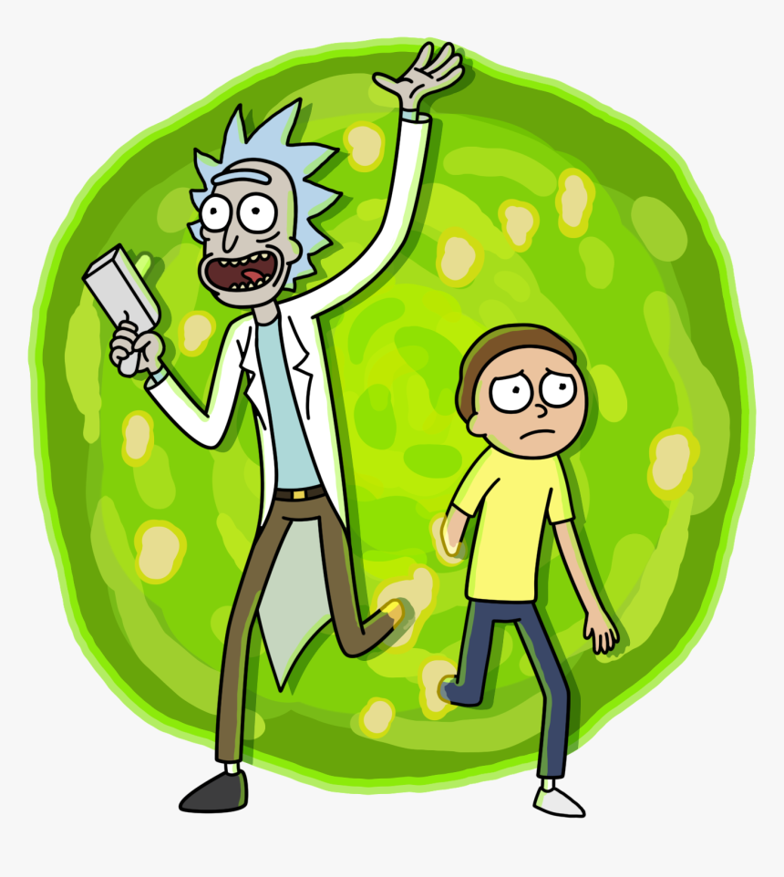 Rickandmorty Ramportal1500, HD Png Download