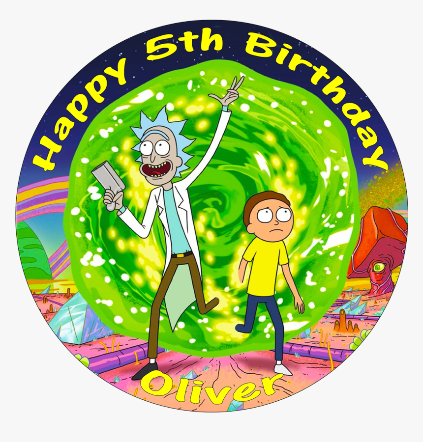Transparent Rick And Morty Png - Cake Rick And Morty, Png Download