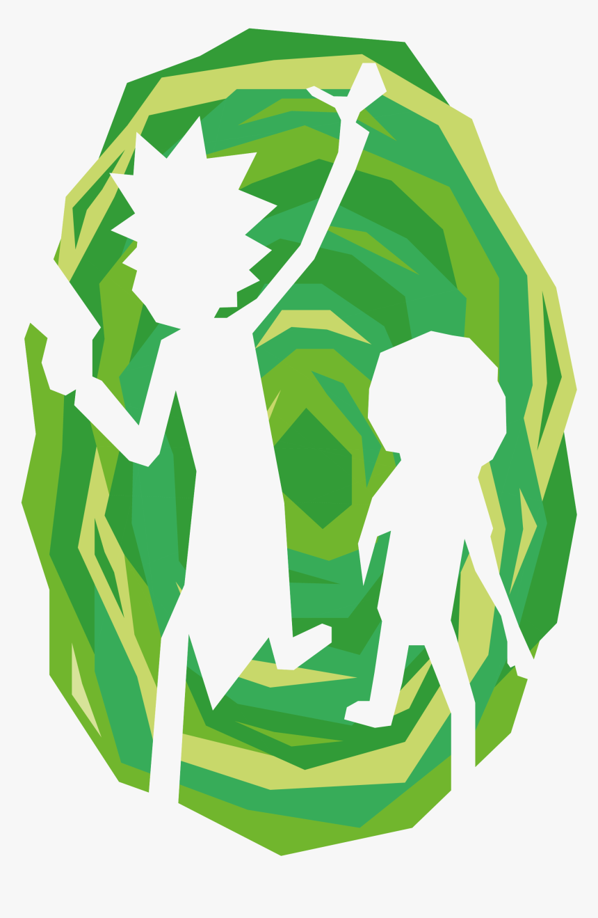 Alcateia Rick And Morty Portal Home Rug - Portal Rick And Morty Png, Transparent Png