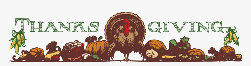 Thanksgiving Header Color Clip Arts - Thanksgiving Header, HD Png Download