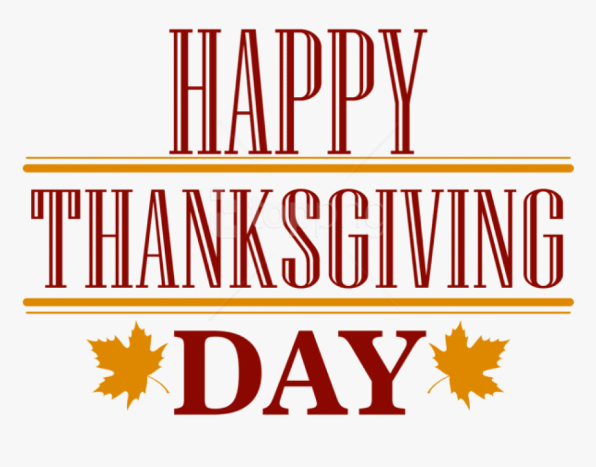 Happy Thanksgiving Day Png, Transparent Png