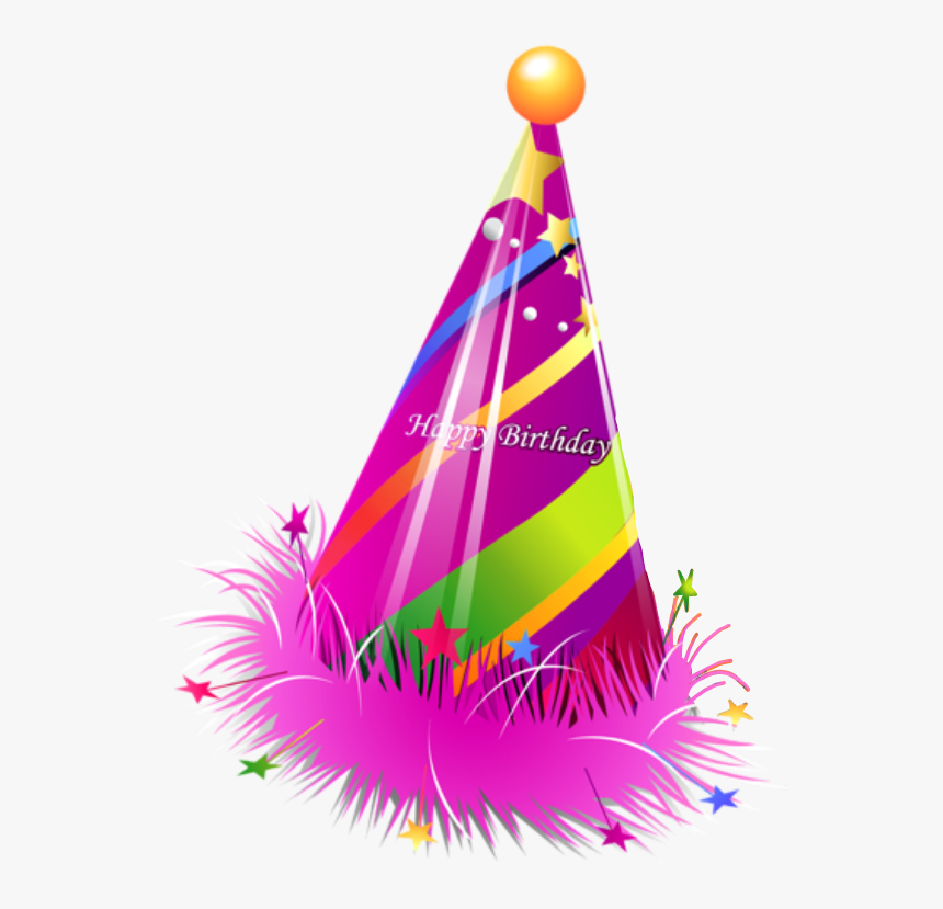 #birthdayhat #hat #birthday #happybirthday #happyday - Design Transparent Birthday Clip Art, HD Png Download