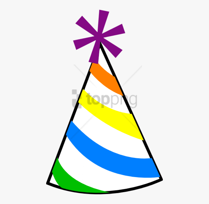Download Birthday Png Images Background - Party Hat Transparent Background, Png Download