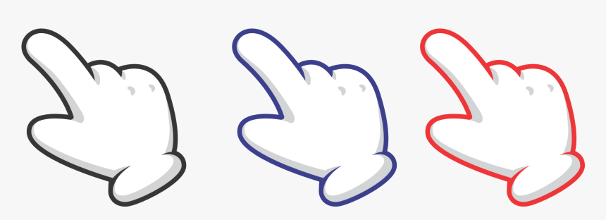 Hand Pointer Png Image - Finger, Transparent Png