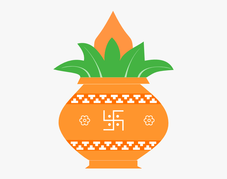 Green Kalash Four Png Image - Kalash Png, Transparent Png