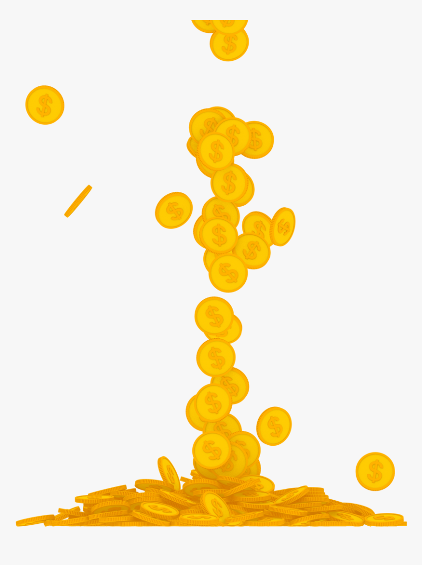 Coins Pack By - Gold Kalash With Coins, HD Png Download