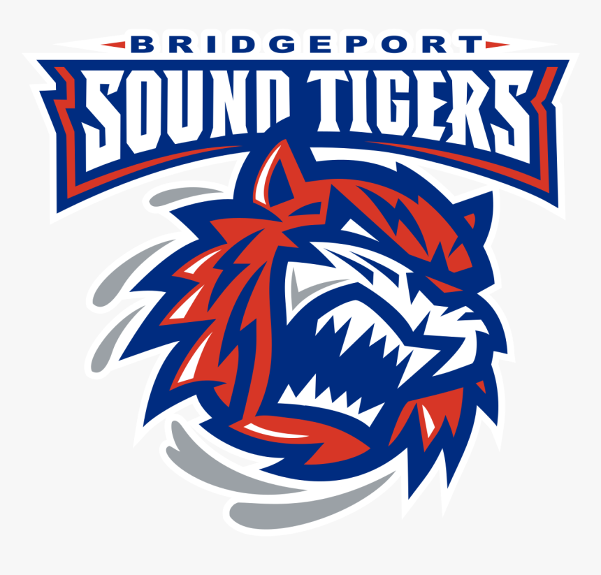 Clipart Tiger Logo - Sound Tigers De Bridgeport, HD Png Download