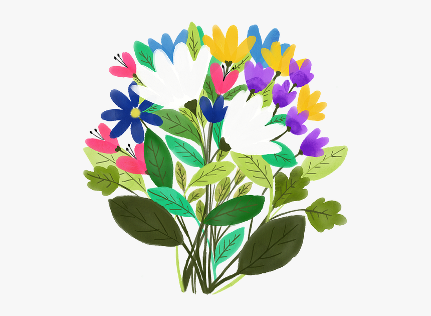 Watercolour Flowers, Watercolor Flowers, Watercolor - Crocus, HD Png Download