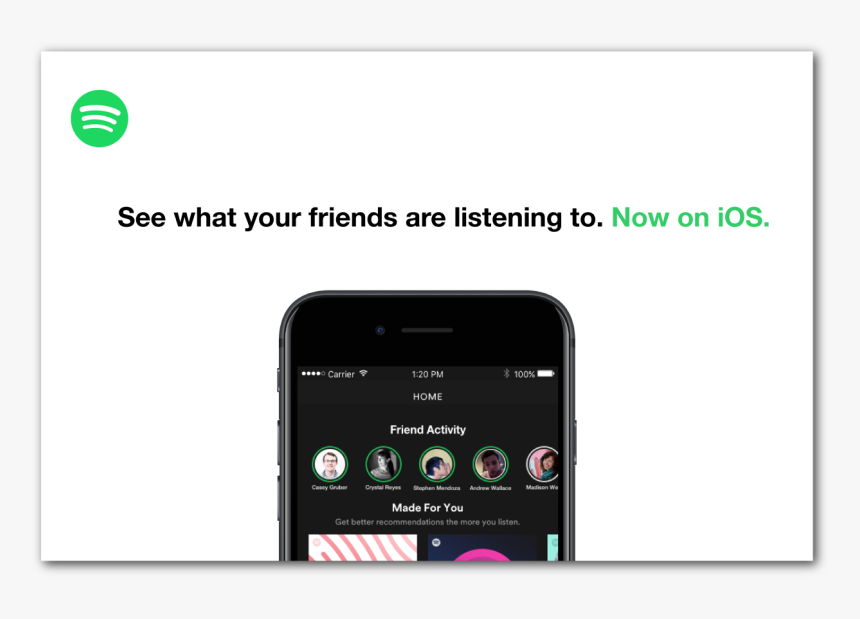 Friend Activity Spotify Mobile, HD Png Download