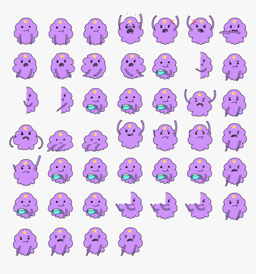Lumpy Space Princess Png - Lumpy Space Princess Step By Step, Transparent Png