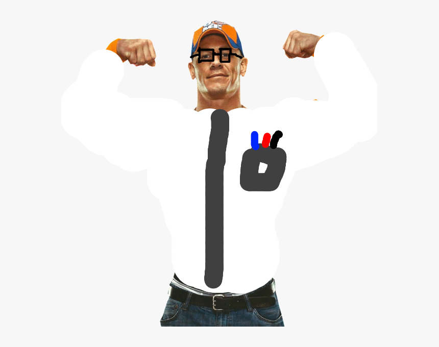 A Better John Cena Nerd, HD Png Download