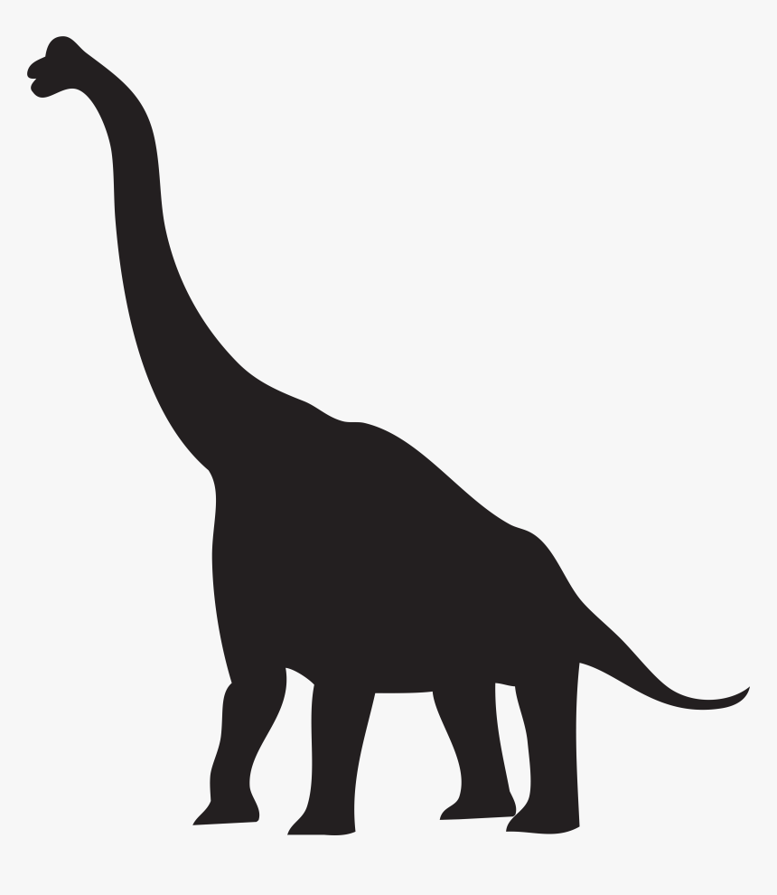 Dinosaur Png Silhouette, Transparent Png