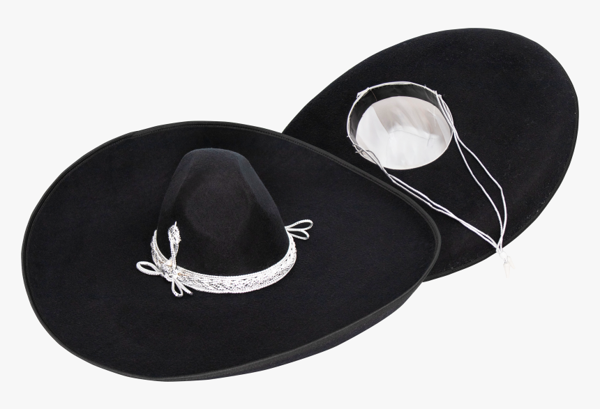 Genuine Adult Sombrero Mariachi Made In Threads West - Cowboy Hat, HD Png Download