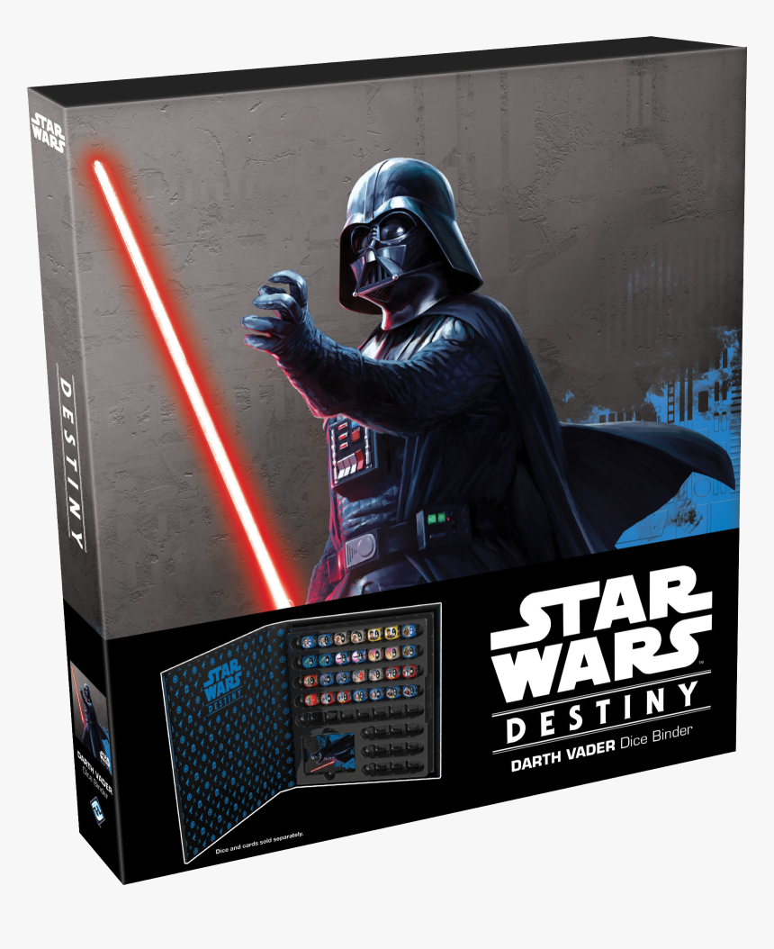 Transparent Darth Vader Helmet Png - Darth Vader Dice Binder Star Wars Destiny, Png Download