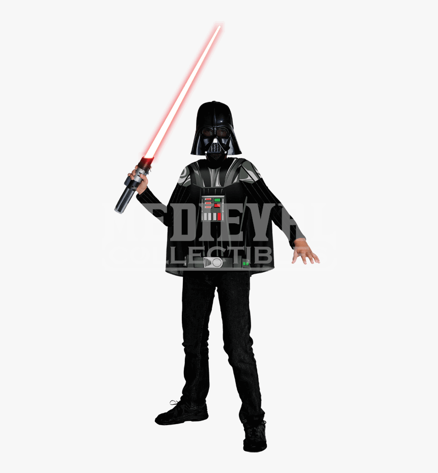 Darth Vader Costume Walmart, Hd Png Download , Png - Boys Stars Wars Costume, Transparent Png