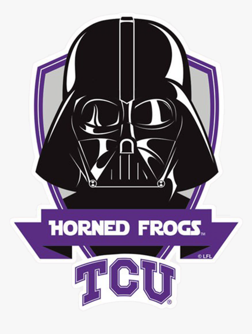 Tcu Horned Frogs Ncaa Darth Vader Star Wars Logo Perfect - Porta Pasaporte Star Wars, HD Png Download