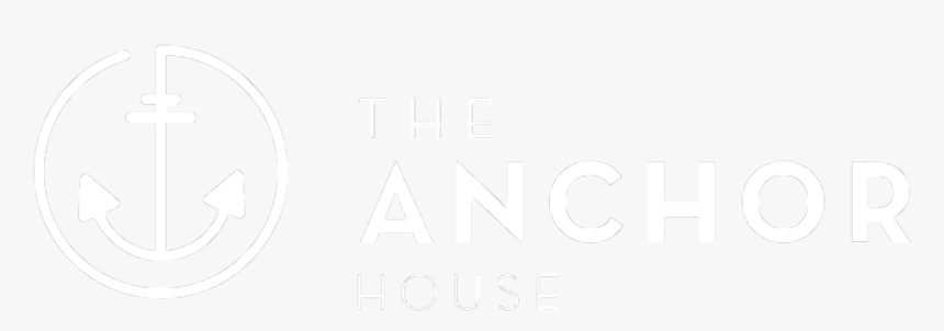 The Anchor House Logo White - Calligraphy, HD Png Download