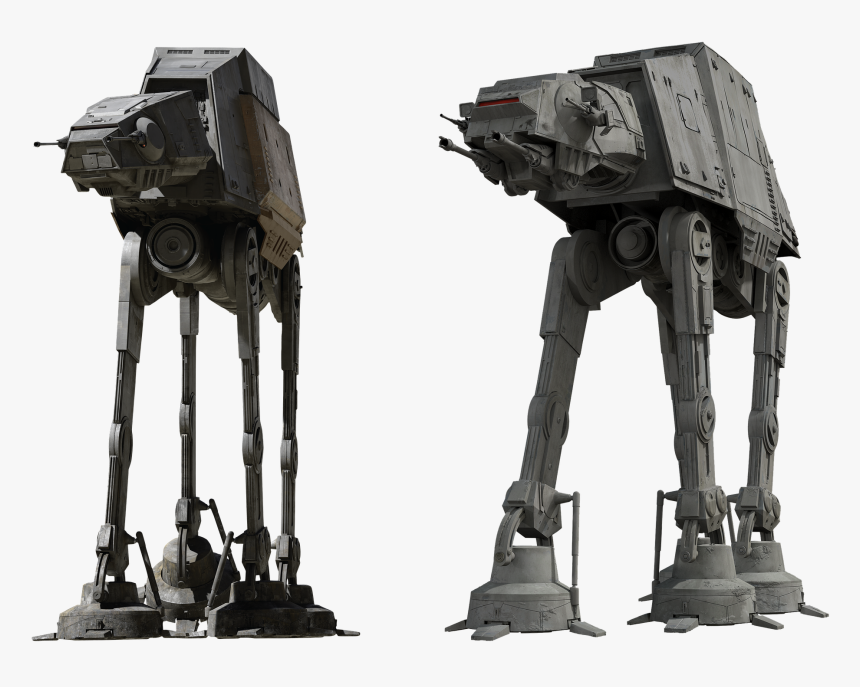 Figure, Star Wars, Isolated, At-at, Film - Star Wars All Terrain Armored Cargo Transport, HD Png Download