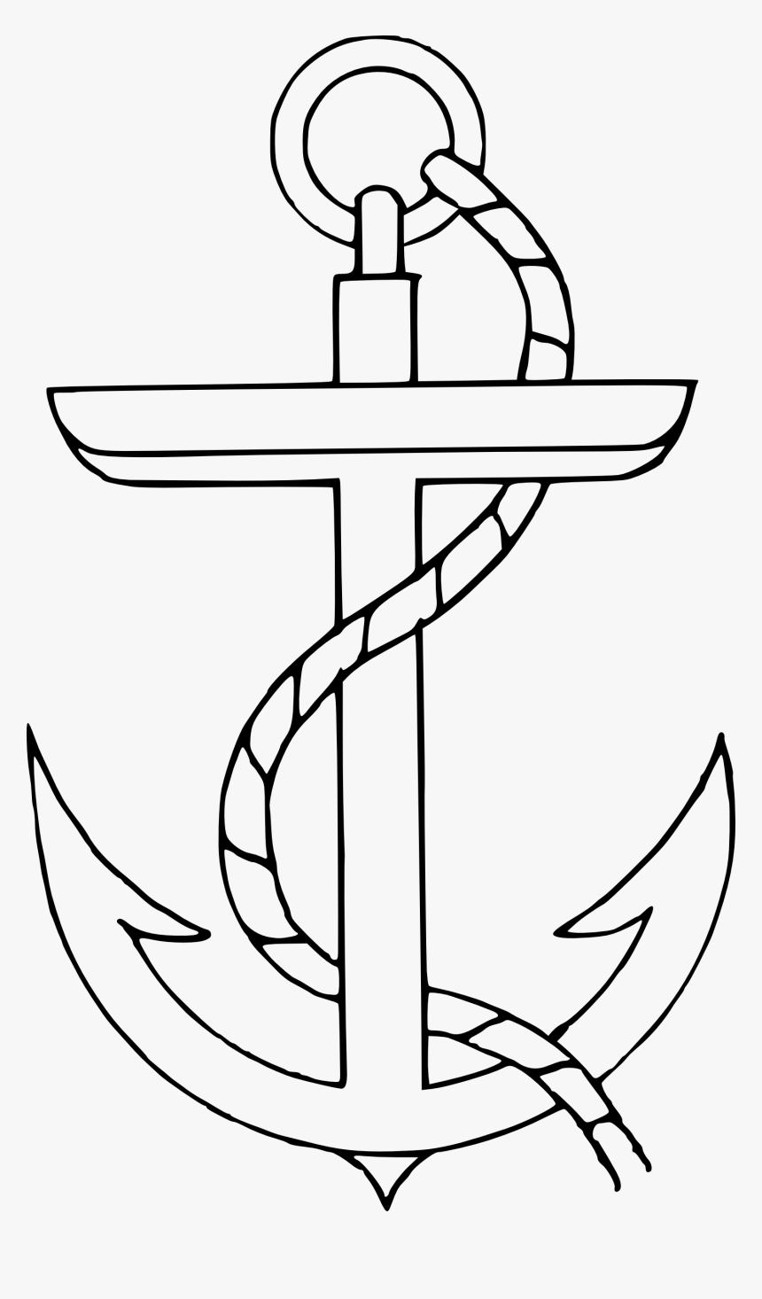 Free Anchor Department Transparent Image Clipart - White Anchor Clip Art, HD Png Download