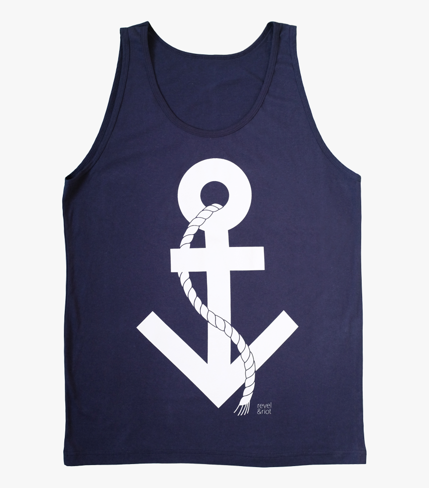 Revel And Riottrans Symbol Anchor Tank Top - Active Tank, HD Png Download