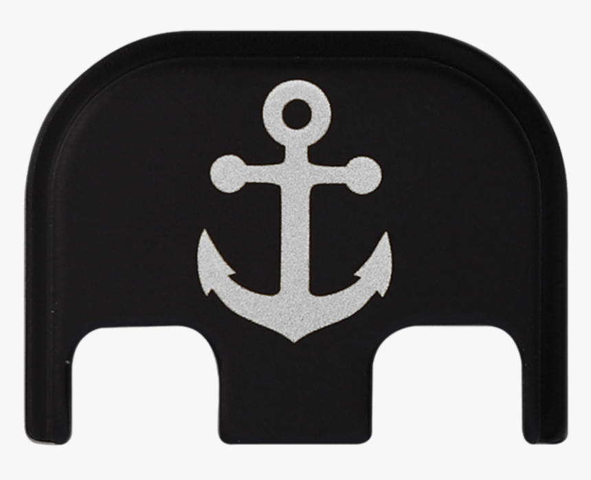 Anchor Titanium Black Traditional Finish Back Plate - Table, HD Png Download