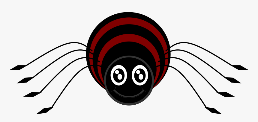 Clip Art Cartoon Spider Png - Animated Picture Of A Spider, Transparent Png