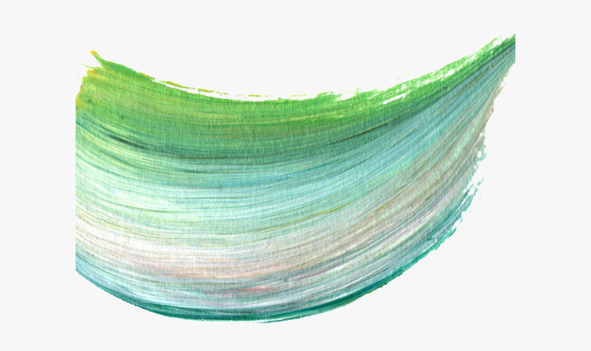 Paint Brush Png Transparent Images - Green Brush Strokes Png, Png Download