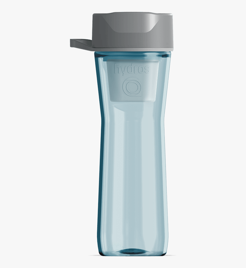20 Oz Water Bottle Pale Blue With Filter 
 Class - Water Bottle, HD Png Download