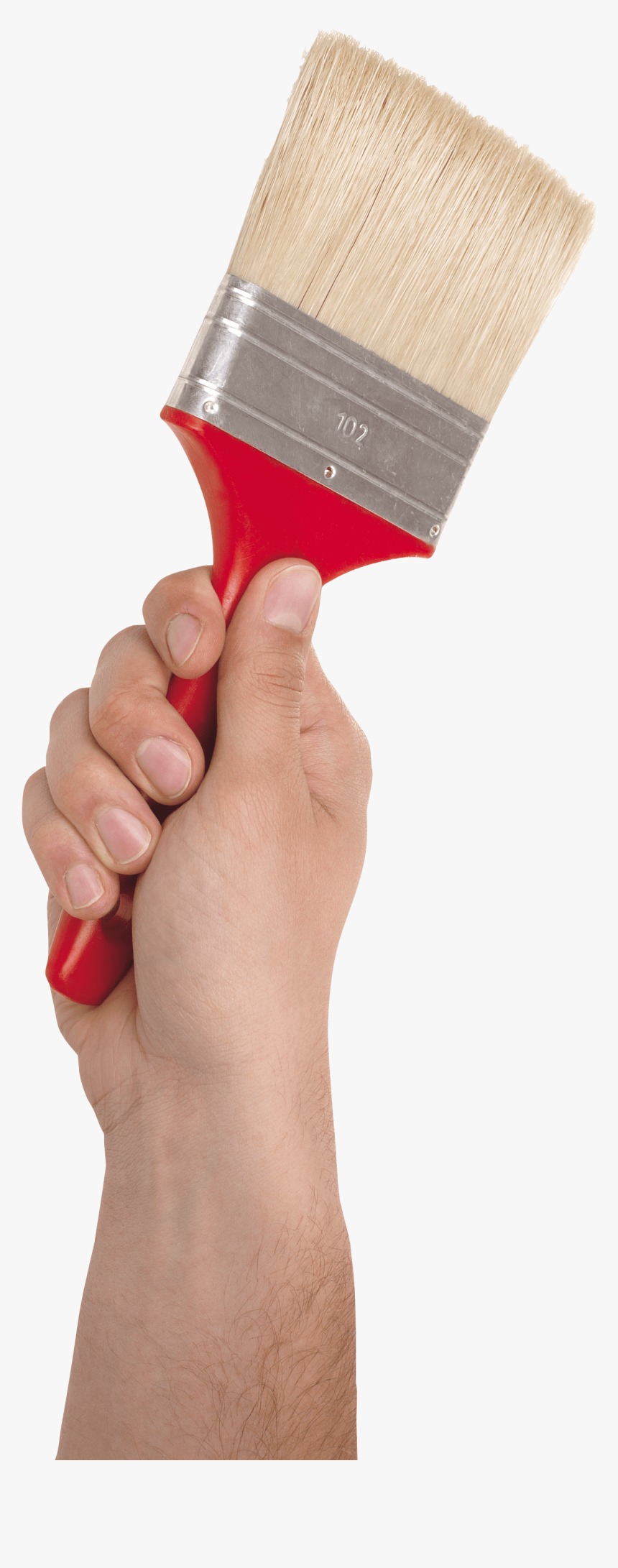 Brush Hand - Tipos De Brochas Para Pintar, HD Png Download
