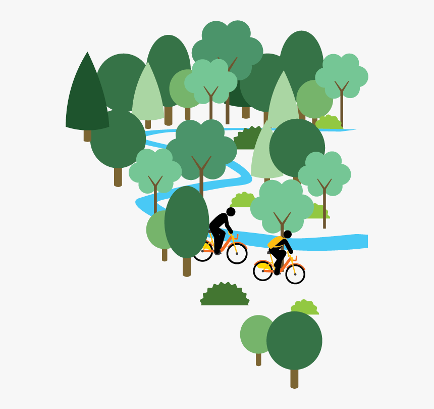 The Urban Forest Helps To - Urban Forest Clip Art, HD Png Download