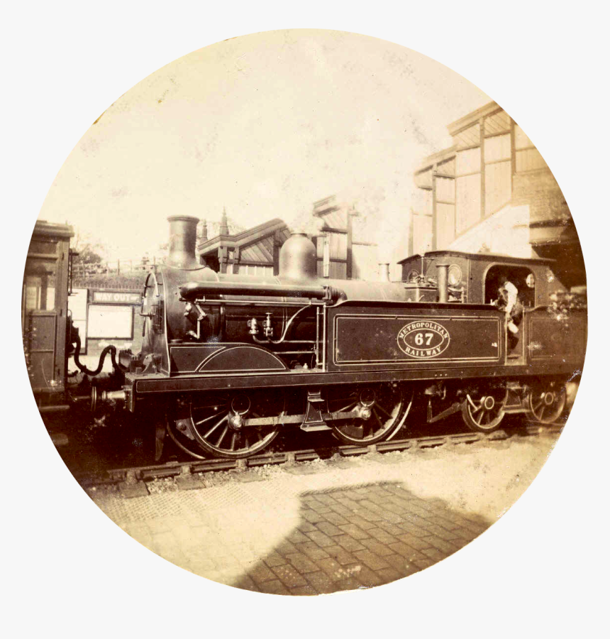 Metropolitan Railway Steam Locomotive 2781022036 - Metropolitan Railway, HD Png Download