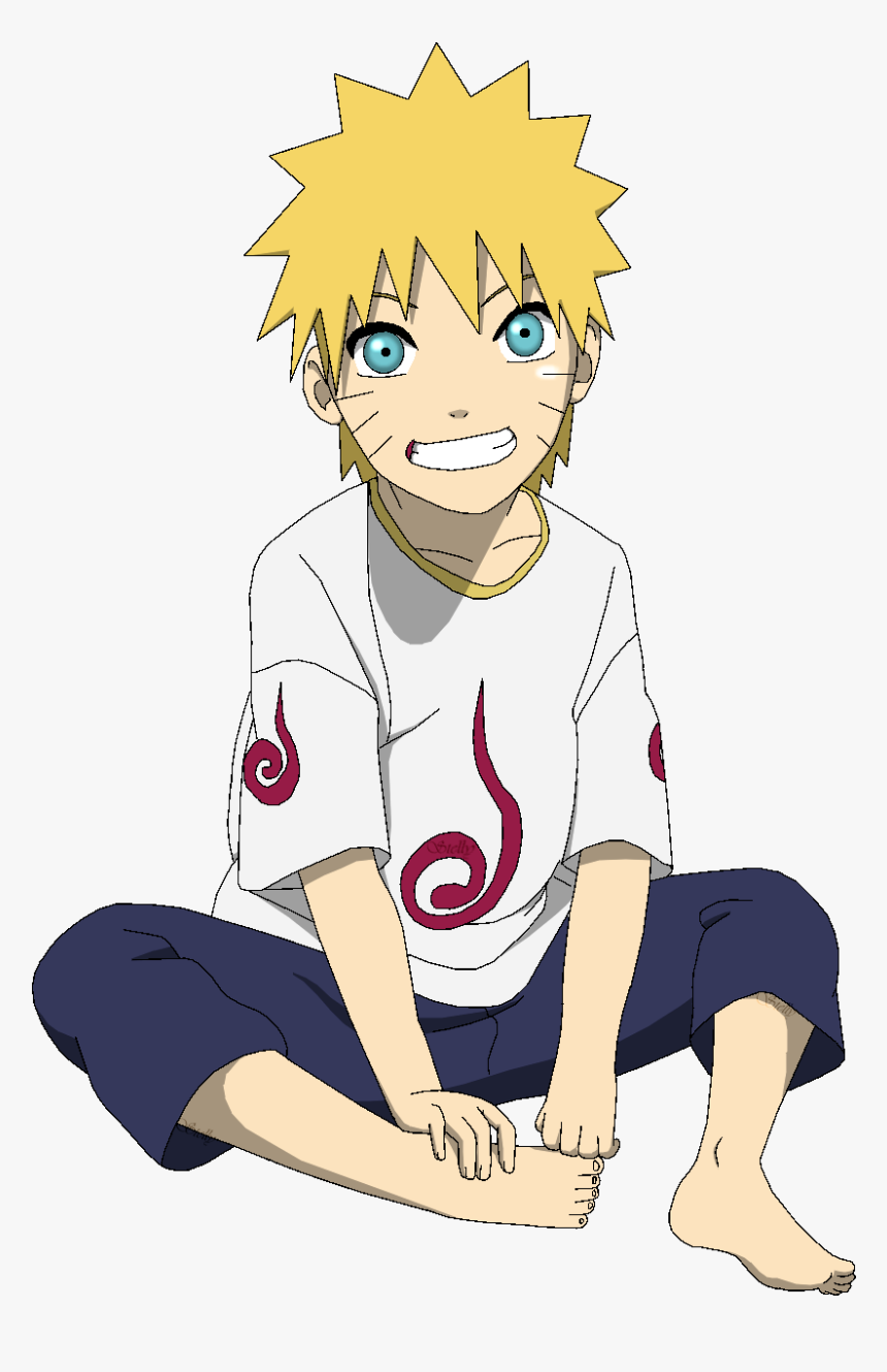 Kid Naruto Lineart Colored By Dennisstelly On Ⓒ Naruto Child, HD Png