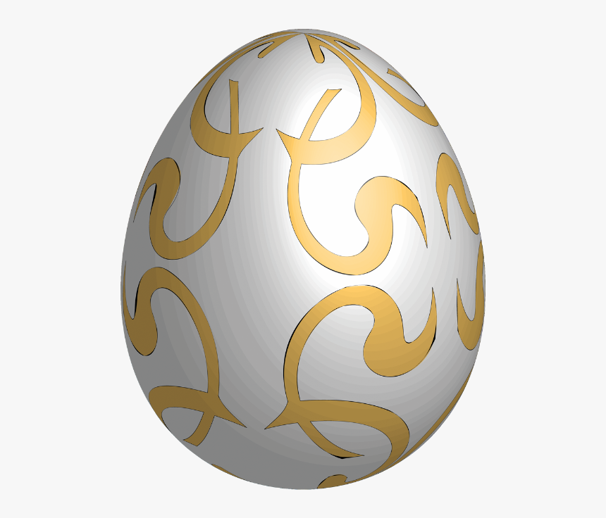 White Easter Egg Png - Писанка На Прозрачном Фоне, Transparent Png