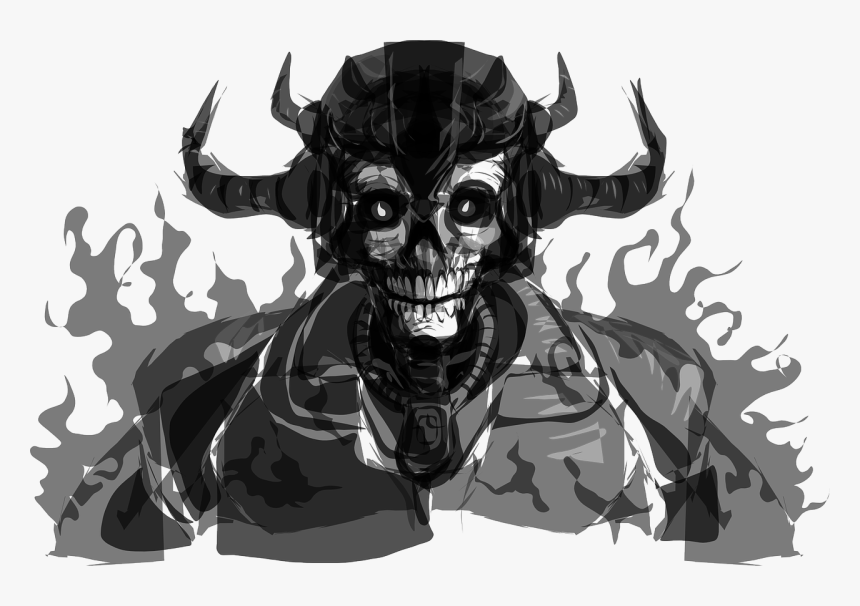 Realistic Demon Monster Png, Transparent Png