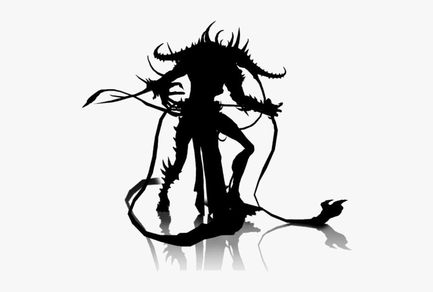 Challenger Demon Zombie Png Free Transparent Clipart - Dungeon Dragon Demon Shadow, Png Download