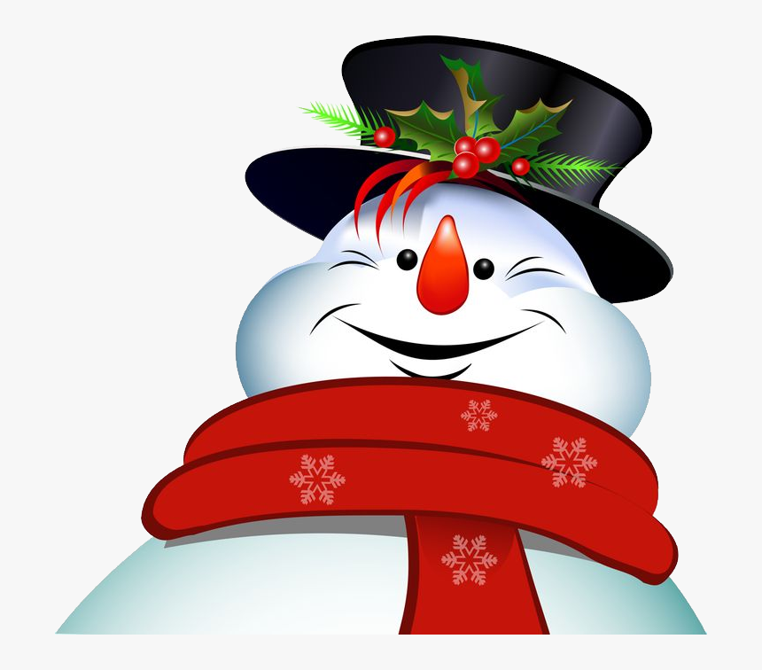 Snowman Png Image - Bg Happy New Year, Transparent Png