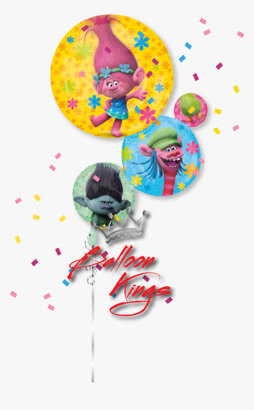 Trolls - Trolls Balloons Png, Transparent Png