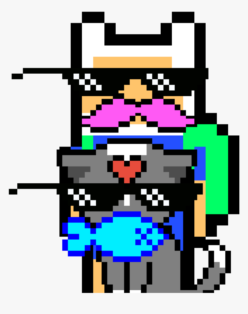 Thug Life Clipart , Png Download - Время Приключений Пиксель Арт, Transparent Png