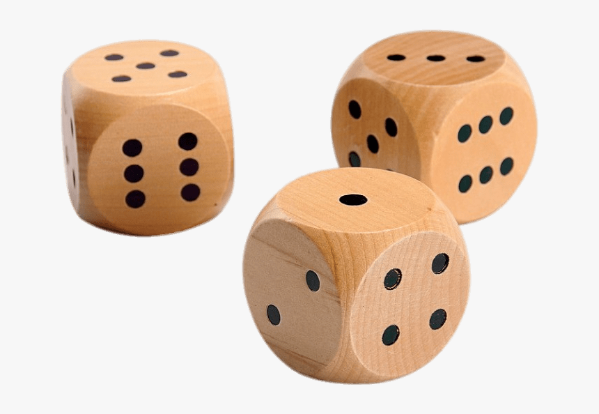 Wooden Dice - Wooden Dices, HD Png Download