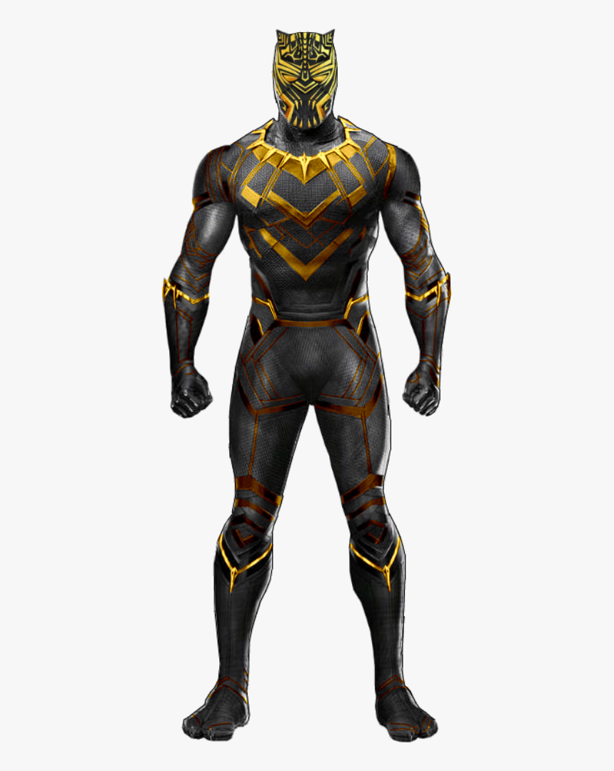 Black Panther Clipart Mcu - Golden Jaguar Black Panther, HD Png Download