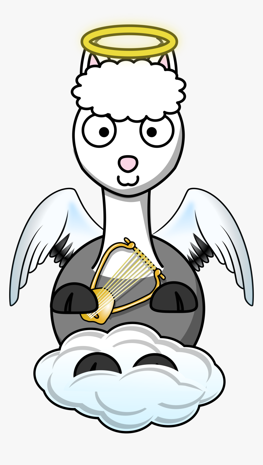 Alpaka Angel Clip Arts - Clipart Png Alpaka, Transparent Png