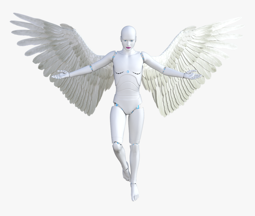 Angel, Robot, Female, Woman, Futuristic, Cyborg - Female Robot Png, Transparent Png