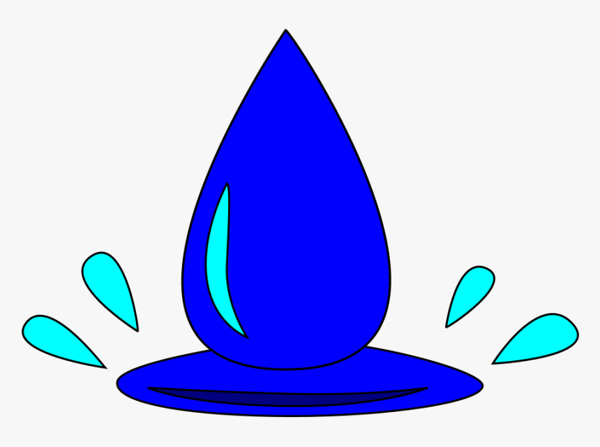 Water Drop Clipart Svg - وکتور بحران اب, HD Png Download